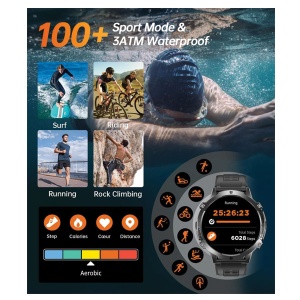 Oukitel BT13 Smart Watch/1000mAh/AI ChatGPT/BT Calls/SpO2,Health Monitoring/Fitness - Img 3