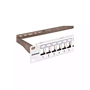 Patch panel Schrack 19/1U za 24 modula prazan HSER0240GS - Img 2