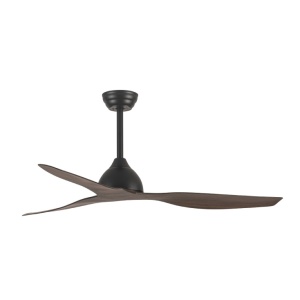 Plafonski ventilator sa daljinskim upravljačem, 132 cm, 30W, tamna boja drveta