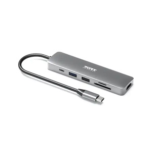 Port Designs docking station type C 5 u 1- 1x4K HDMI 100W - Img 3