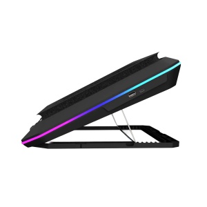 Postolje za laptop Gamdias Aether P1-9201 2x135mm/usb-c/usb-a - Img 2