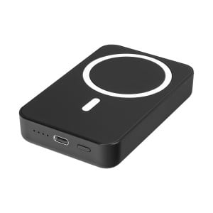 Powerbank S-LINK M100 10000mAh LCD/PD20W/Magsafe/crni - Img 1