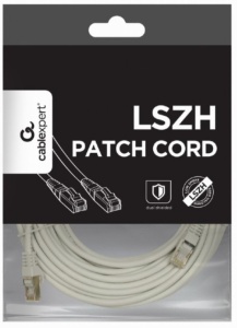 PP6A-LSZHCU-15M Gembird Mrezni kabl, SFTP CAT.6A BAKARNI LSZH Patch cord 15m Grey - Img 3