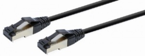 PP8-LSZHCU-BK-1M Gembird Mrezni kabl S/FTP Cat.8 LSZH patch cord, black 1m