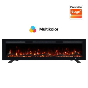 PROSTO smart el. 60" 3u1 multikolor s. kamin 1800W - Img 3
