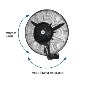 PROSTO zidni ventilator sa raspršivačem 9 l - Img 2