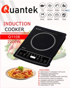 QUANTEK Q1108 Indukcioni rešo, 2200W - Img 1