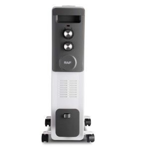 RAF R.1338W ULJNI RADIJATOR SA VENTILATOROM 13 REBARA BELI 2900W - Img 3