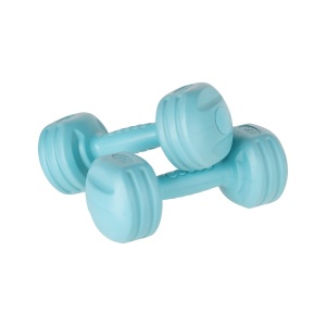 REBEL ACTIVE Bitumenske bučice za fitnes par 2x2kg RBA-2307 - Img 2