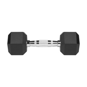 REBEL ACTIVE Gumirani HEX tegovi (bučice), par 2x4 kg, model RBA-2325-04 - Img 4