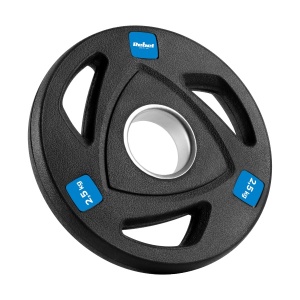 REBEL ACTIVE Gumirani olimpijski liveni tegovi set 4x2.5kg / 51mm RBA-2108 - Img 2