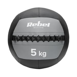 REBEL ACTIVE Medicinska lopta za vežbanje, 5 kg, model RBA-3107-5 medicinka - Img 6