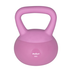 REBEL ACTIVE Meka vinilna girja Soft Kettlebell rusko zvono 6kg RBA-2333-06 - Img 2