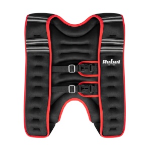 REBEL ACTIVE Prsluk sa tegovima za trening neoprenski sa džepom 10kg RBA-2527-10