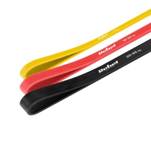 REBEL ACTIVE Set lateks traka za vežbanje Power Band PLs-1, otpor 4-32 kg, 3 traka u setu, model RBA-3000-S3 - Img 2
