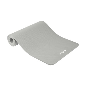 REBEL ACTIVE Strunjača (prostirka) za jogu, pilates i fitnes, 183x61 cm, debljina 1.5 cm, materijal NBR, siva boja, model RBA-3151-GY