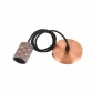 RUSTIK 52 KABL-GRLO 1*E27 BAKAR - Img 3
