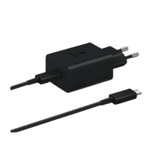 SAMSUNG Kućni punjač EP-T4511-XBE sa kablom 45W CRNI