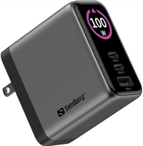Sandberg Travel Charger PD100W Display 441-71 - Img 4