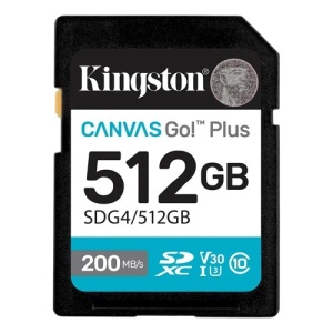 SD Card 512GB Kingston SDG4/512GB class 10 200Mbs/160Mbs - Img 3