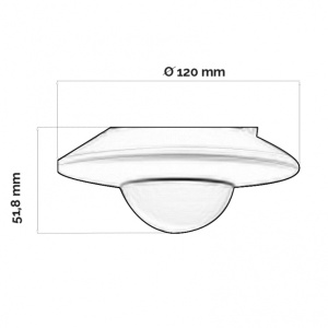 SENZOR POKRETA ST05K 360C IP20 BELI