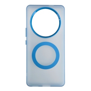 Silikonska futrola Magsafe FLURO COLOR Honor Magic 7 Lite PLAVA