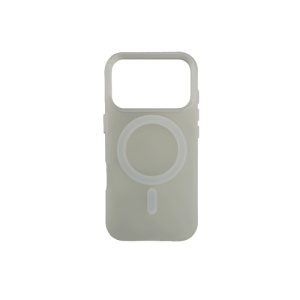 Silikonska futrola Magsafe FLURO COLOR Iphone 17 Pro BELA