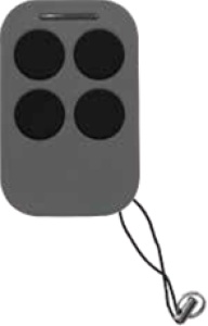 SLT-4C Grey Daljinac 4 tastera gum.