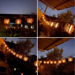 Solarni LED niz 2 m, 10 lampiona - Img 2