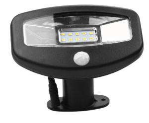 Solarni LED reflektor sa PIR senzorom 1W LRFS-15S010-W/BK - Img 1