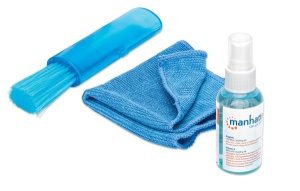 Sredstvo za čišćenje ekrana Manhattan 421010 sa krpicom/četkicom/60ml - Img 1