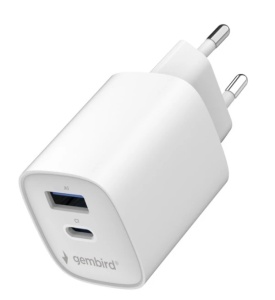 TA-UC-1A1C-PD30-01-W Gembird 2-port 30 W USB fast charger - Img 3