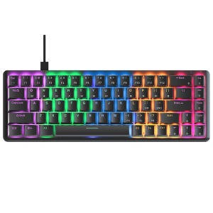 Tastatura žična gaming Rampage REBEL Low Profile mehanička crveni switch 38868