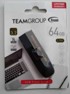 TeamGroup * 64GB C186 USB Flash memorija 3.2 BLACK TC186364GB01 - Img 3