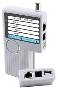 Tester Kablovski LAN Noyafa NF-3468 RJ11/ RJ45/ USB/ BNC - Img 2