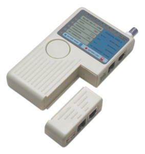 Tester mrežni Intellinet 351911 RJ45/RJ11/USB/BNC - Img 1