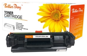 Toner BetterDay 145A (W1450A) BK zam. kaseta za HP 1.5k (sa cipom) - Img 3