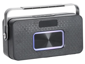 TRACER Bluetooth zvucnik 24W radio microSD Type-C M302 TWS BT GRAPHITE - Img 3