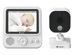 TRACER Elektronska bebi kamera WiFi 720p sa ekranom 2.8" i uspavankama Senko+