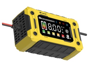 TRACER Pametni punjač za akumulatore 12V 8A sa 9-stepenim punjenjem DT128 - Img 3