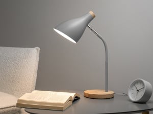 TRACER Stona lampa Scandi E27 max 40W drvo-siva Scandi Grey - Img 3