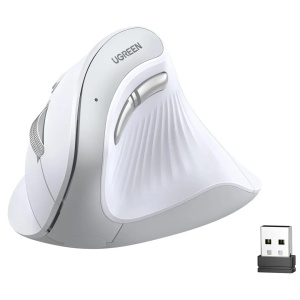 UGREEN MU008 Ergonomski Vertikalni Miš Bluetooth + 2.4G – (45759)