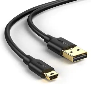 UGREEN USB-A 2.0 na Mini USB kabl 5pin 0,25m