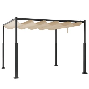 Venturo Prestige 3x3m Bež Pergola Čelična konstrukcija