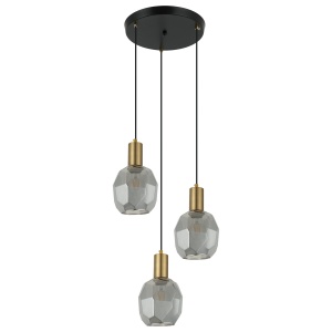 Viseća lampa F7039-3V BK+SM - Img 2