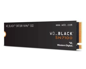 WD 1TB M.2 NVMe SSD Gen4 WDS100T4X0E SN7100 Black