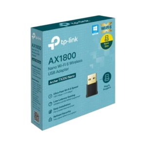 Wireless USB 3.0 mrežna kartica TP-Link Archer TX20U Nano WiFi 6 AX1800Mbs/2.4GHz + 5GHz - Img 2