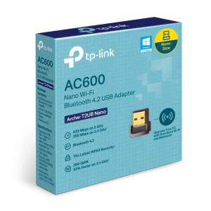 Wireless USB mrežna kartica TP-Link Archer T2UB Nano AC600Mbs/ Bluetooth 4.2 adapter 2.4GHz + 5GHz - Img 2