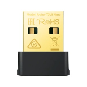 Wireless USB mrežna kartica TP-Link Archer T2UB Nano AC600Mbs/ Bluetooth 4.2 adapter 2.4GHz + 5GHz - Img 1