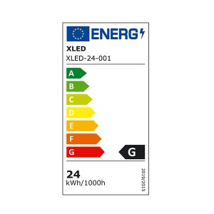 XLED 24-001 Ugradni okrugli LED panel 4000K,1880Lm,Fi299-263mm - Img 2